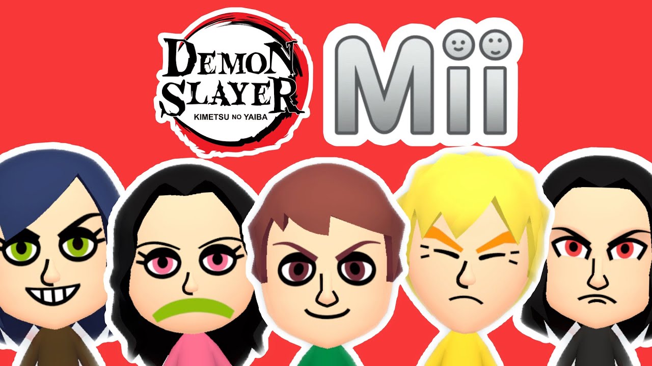 How To Make Demon Slayer Miis