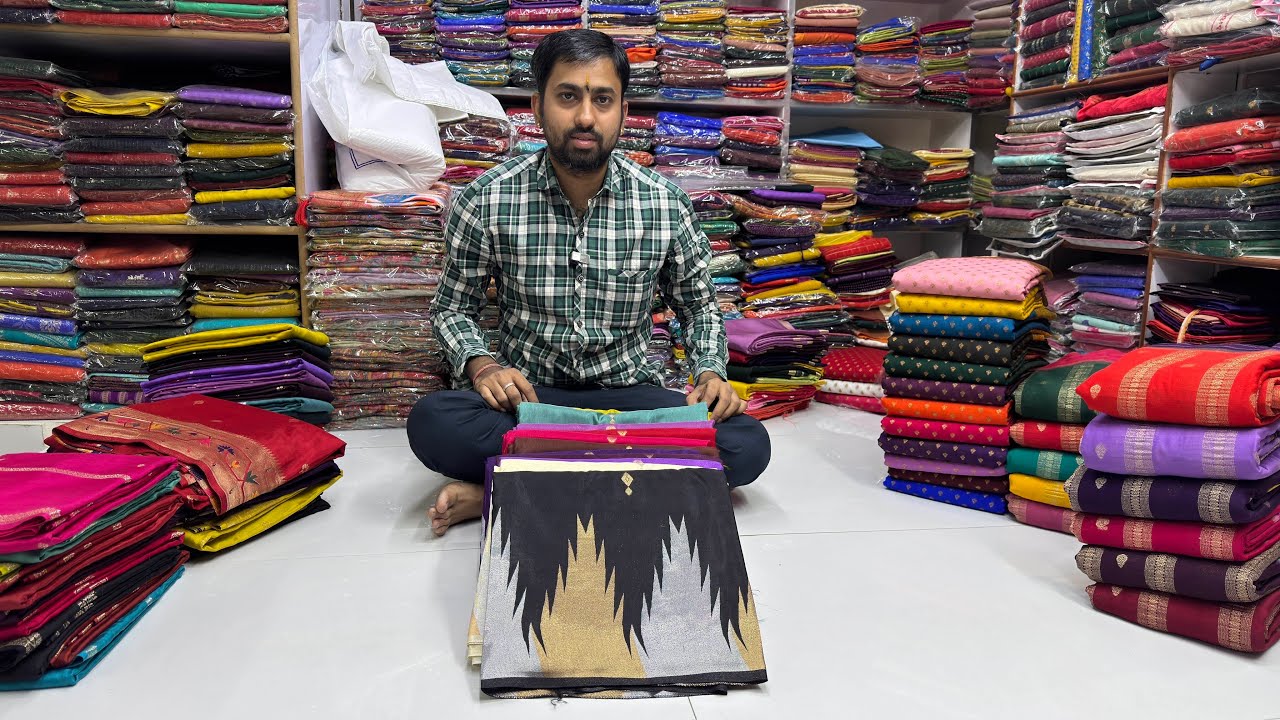 Chickpet Wholesale Latest Trending Saree for Ugadi Festival | Courier Available