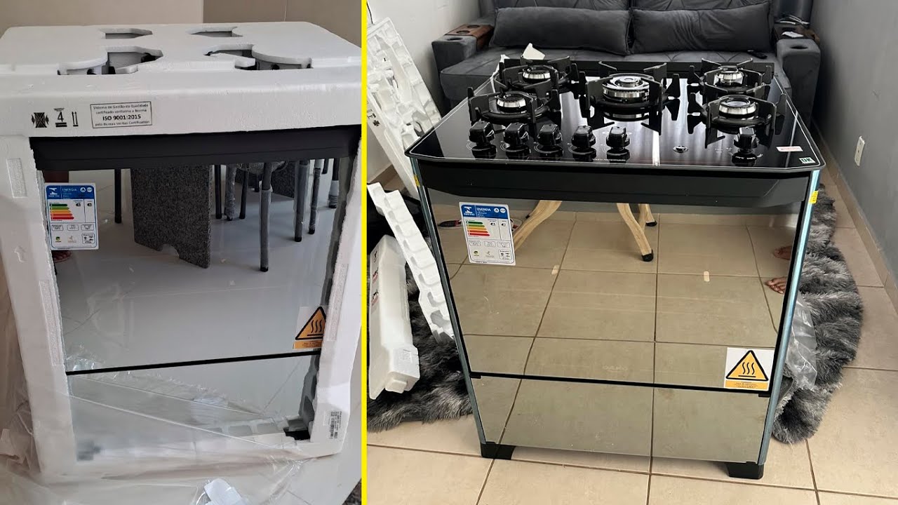 Fogão Dako Magister 5 bocas  espelhado é bom? Veja nossa experiência