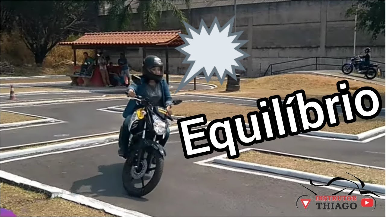 EQUILÍBRIO E MOVIMENTO IRREGULAR NO EXAME DE MOTO