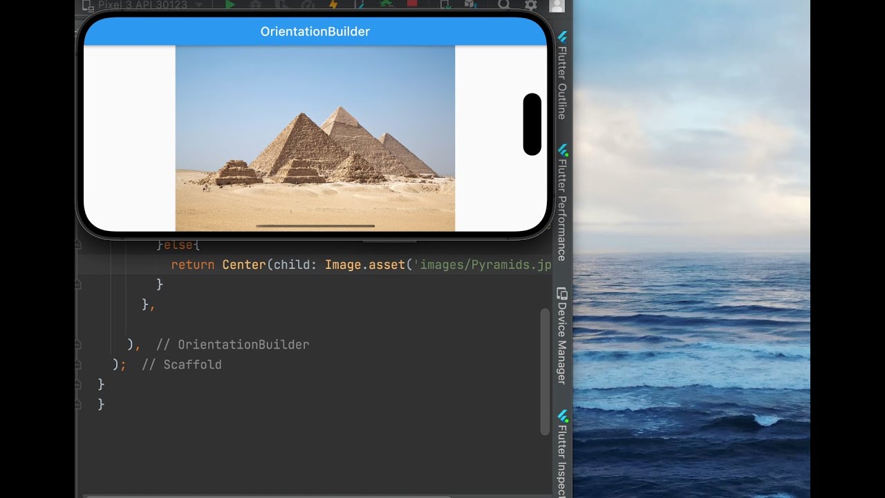OrientationBuilder in flutter