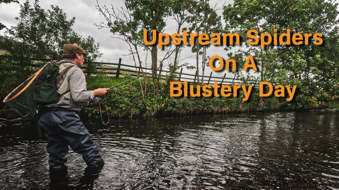 Fly Fishing - Upstream Spiders on a Blustery Day in the Yorkshire Dales