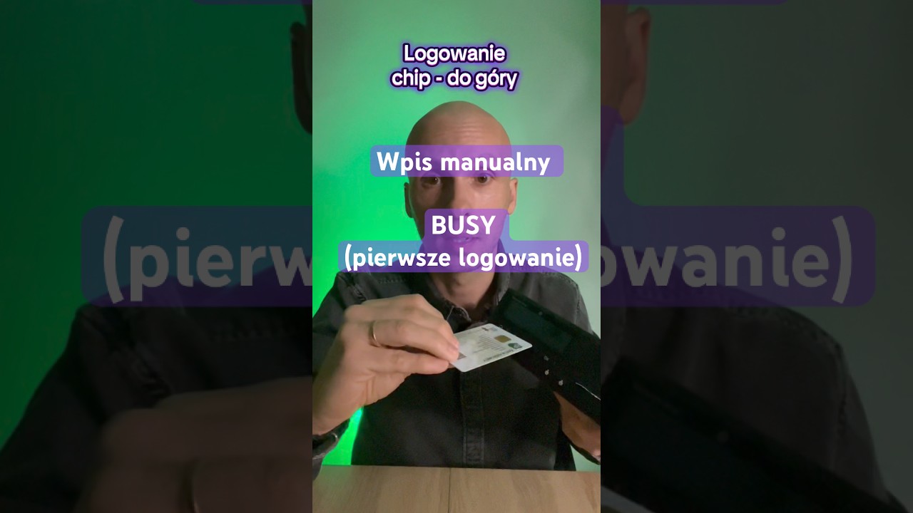 2) tachograf w busie- pierwsze logowanie karty i wpis manualny kierowcy #tacho #transport #news