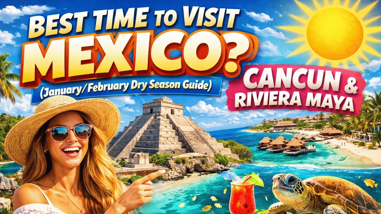 Best Time to Visit Mexico? (January/February Dry Season Guide) ☀️ Cancun & Riviera Maya