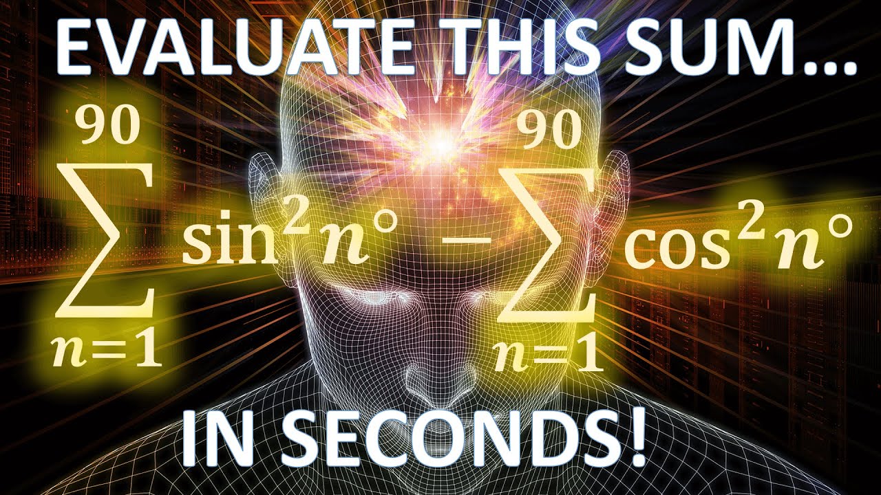 Solve This Sum In SECONDS! Challenging Math Problems