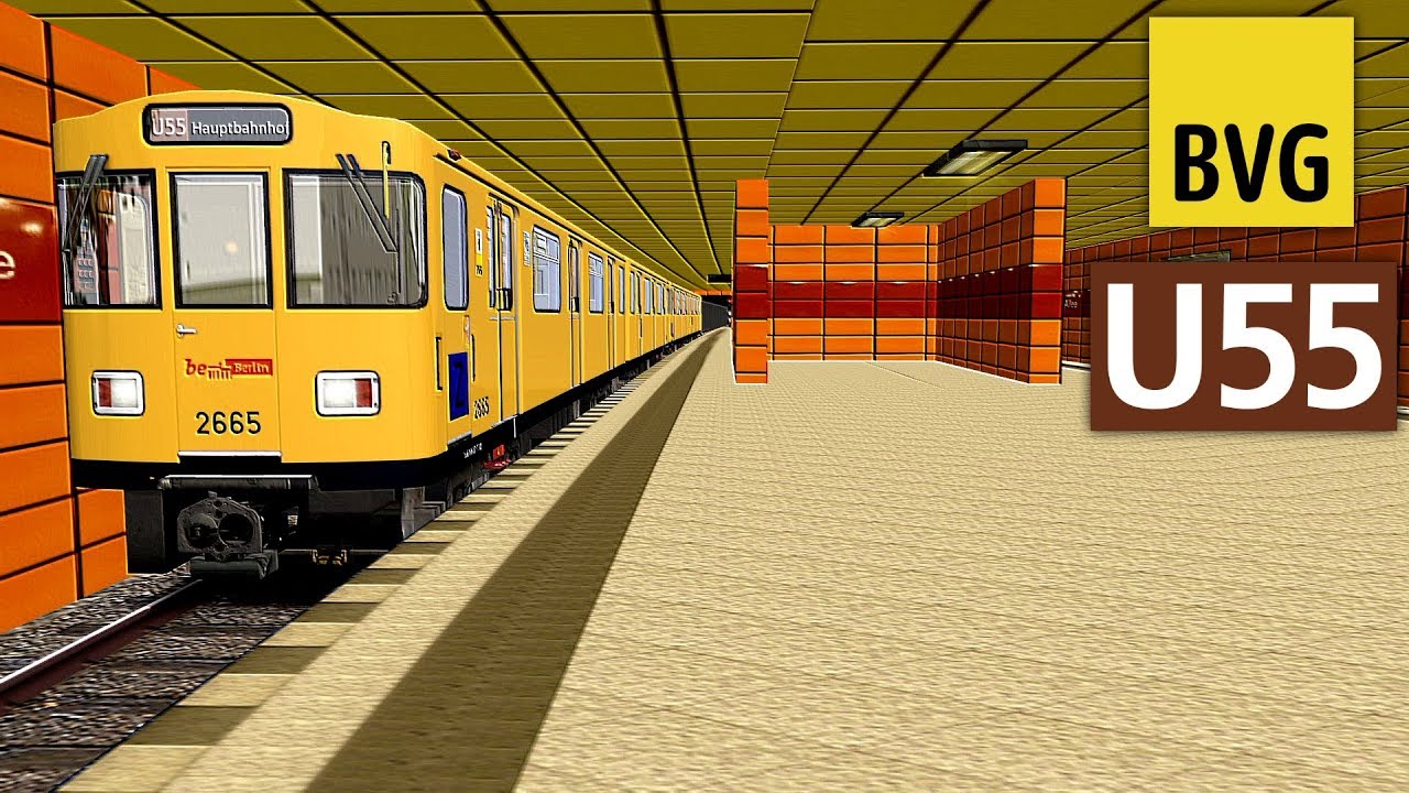 OMSI 2 Kanzlerbahn U55 | Berliner U-Bahn ☆ Let's Play OMSI 2 | #768