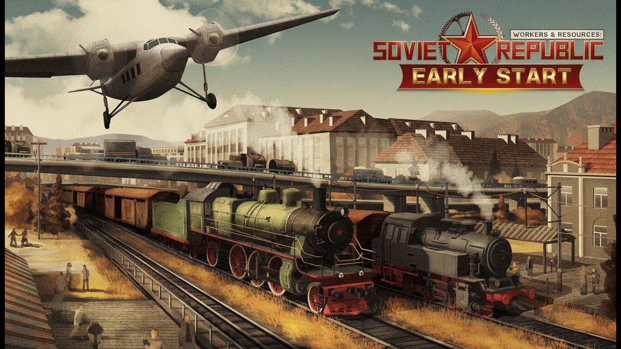 Заселяем город #3 | Москва | Workers & Resources: Soviet Republic - Early Start