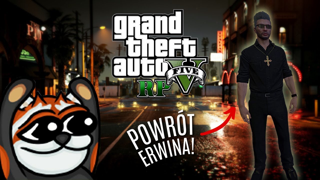EWRON gra w GRA V RP - WIELKI powrót ERWINA! odc.1