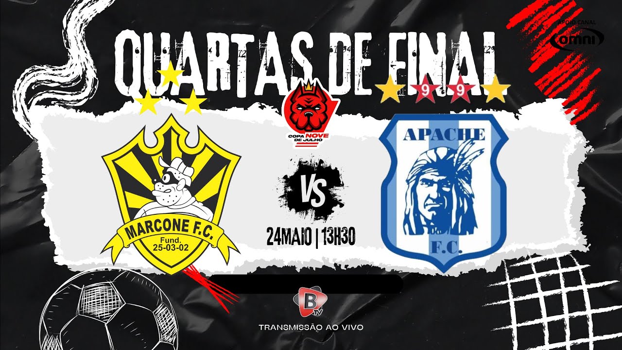 COPA NOVE DE JULHO  / MARCONE X APACHE