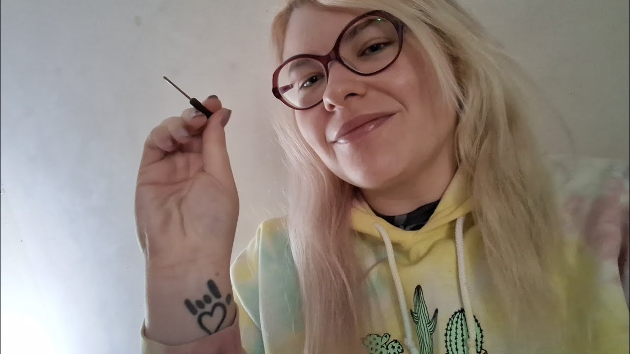ASMR tingly trigger words + lens tapping ❤️