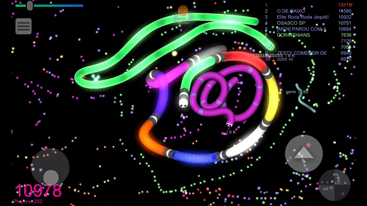 Elite Roda Roda Jequiti fora da roda veja a jogabilidades. Slitherio.oi jogo bacana para jogar.
