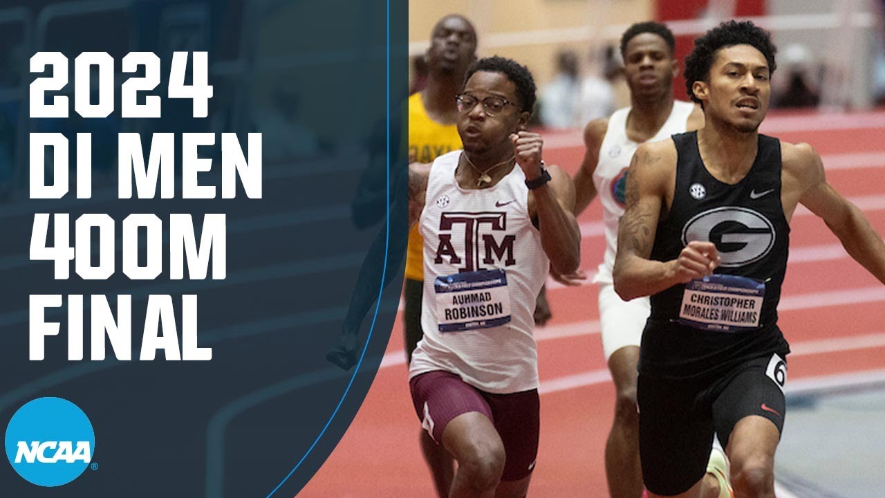 Men's 400m - 2024 NCAA indoor track and field championships
