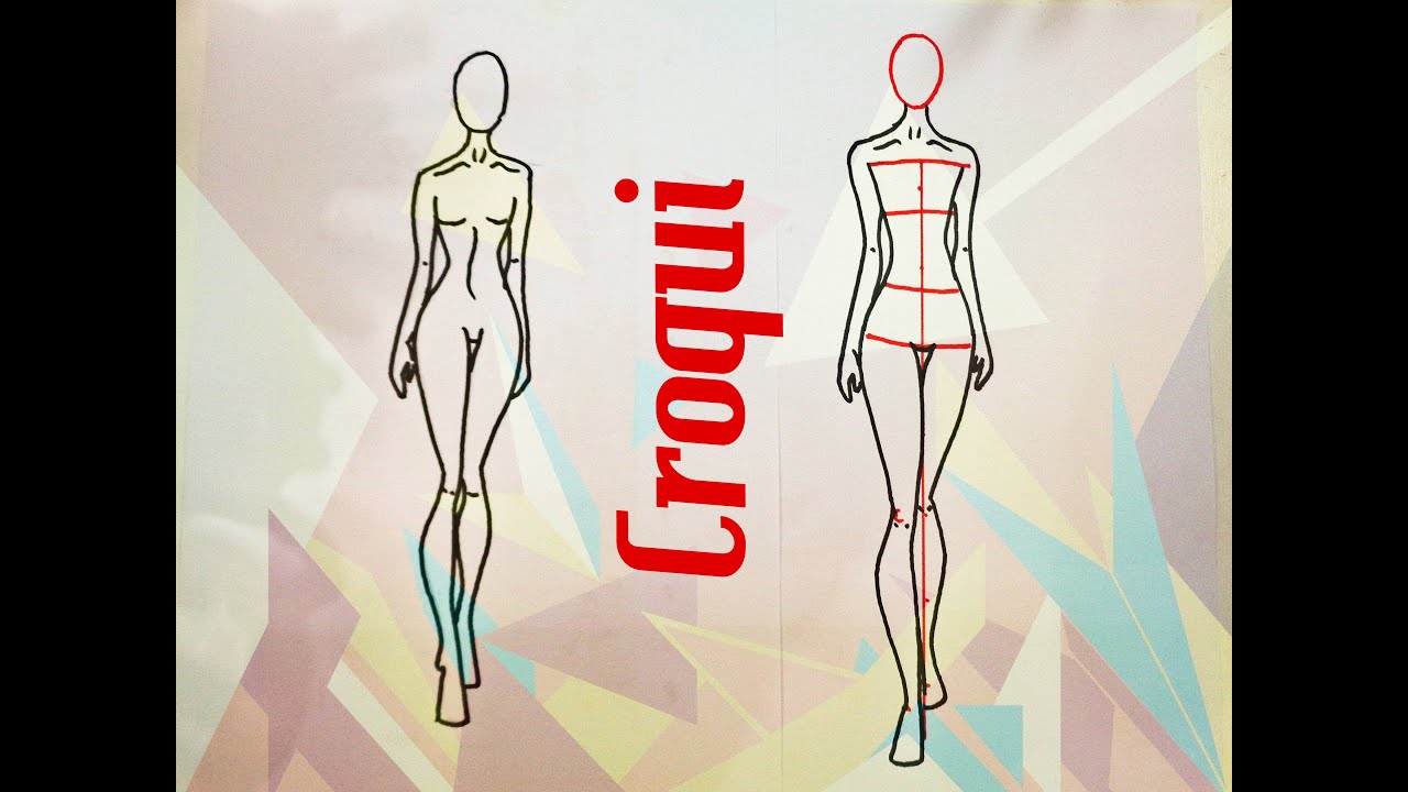 TUTORIAL - Como desenhar Croqui com Pose - 