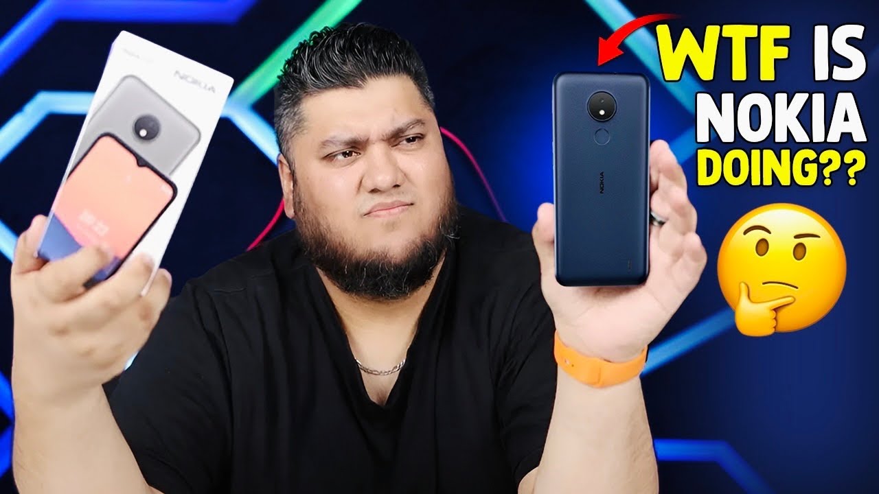 Что не так с Nokia? - Распаковка и обзор Nokia C21
