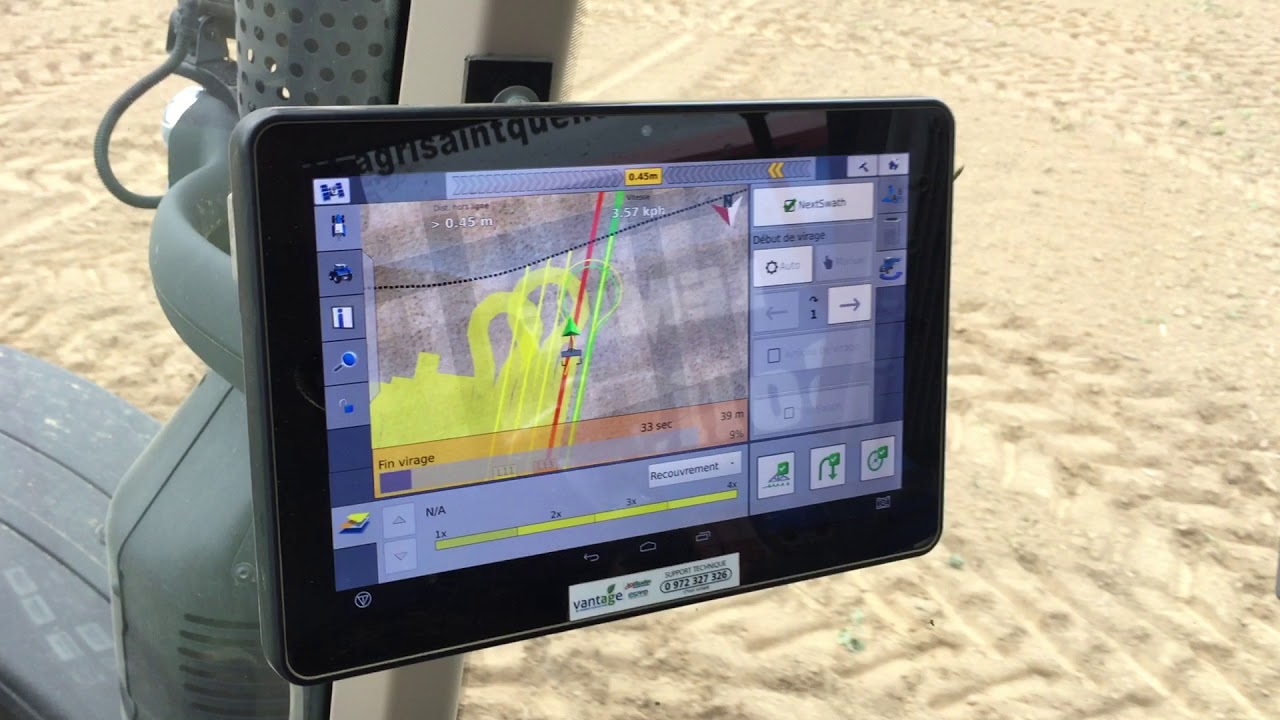 Vidéo NextSwath Trimble - Vantage-nord
