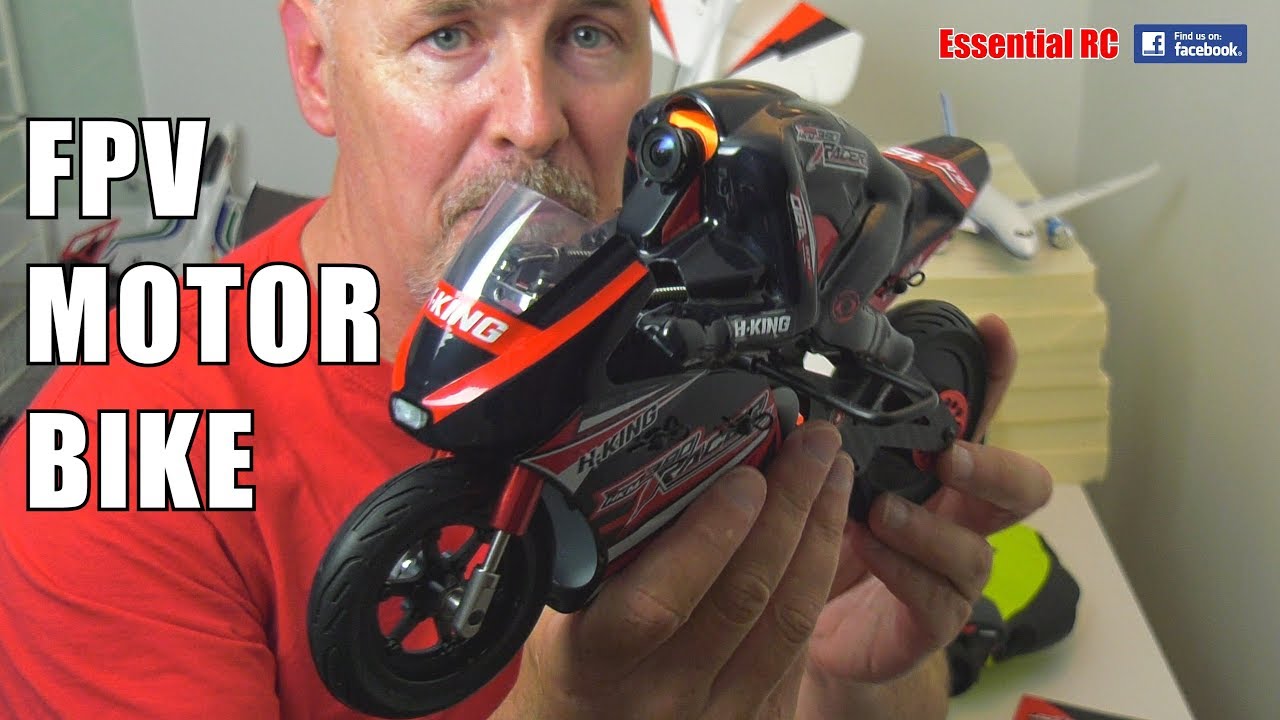 FPV RC RACING MOTORBIKE (with Onboard Track Views)