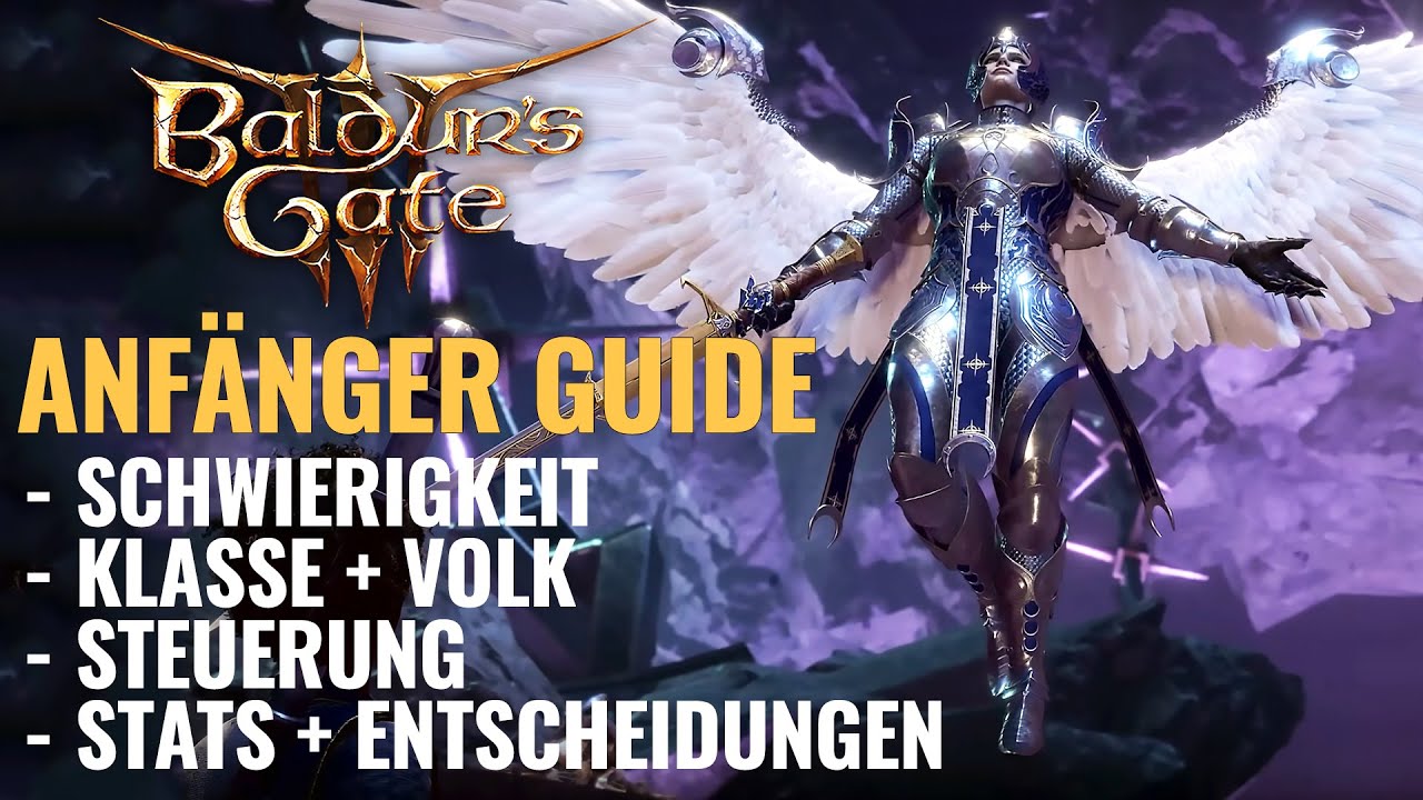Baldurs Gate 3 Gameplay: Der perfekte Start für Anfänger | Baldur's Gate 3 Deutsch PS5 & PC Tipps