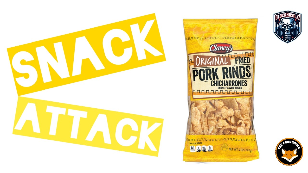 Clancy's Original Fried Pork Rinds #SnackAttack
