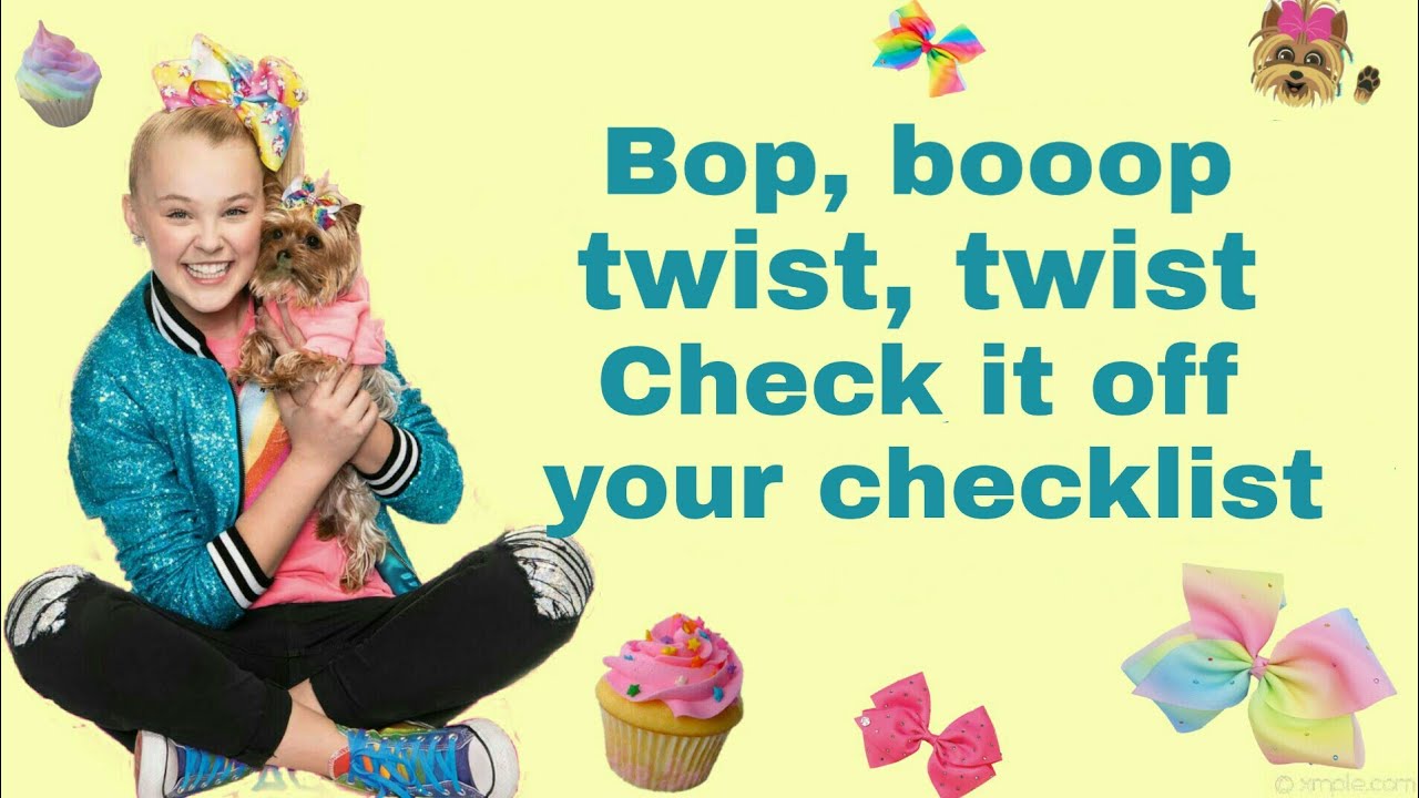 JoJo siwa _BOP! ( LYRICS )