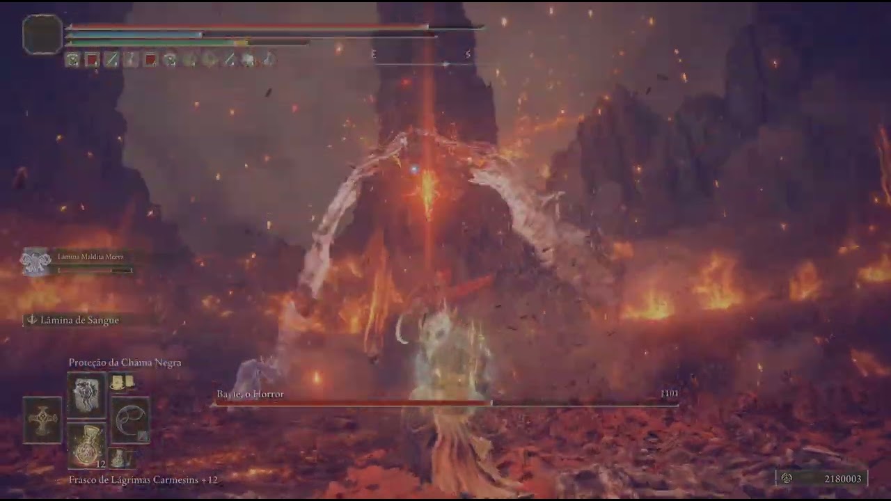 ELDEN RING Lâmina Maldita vs Bayle