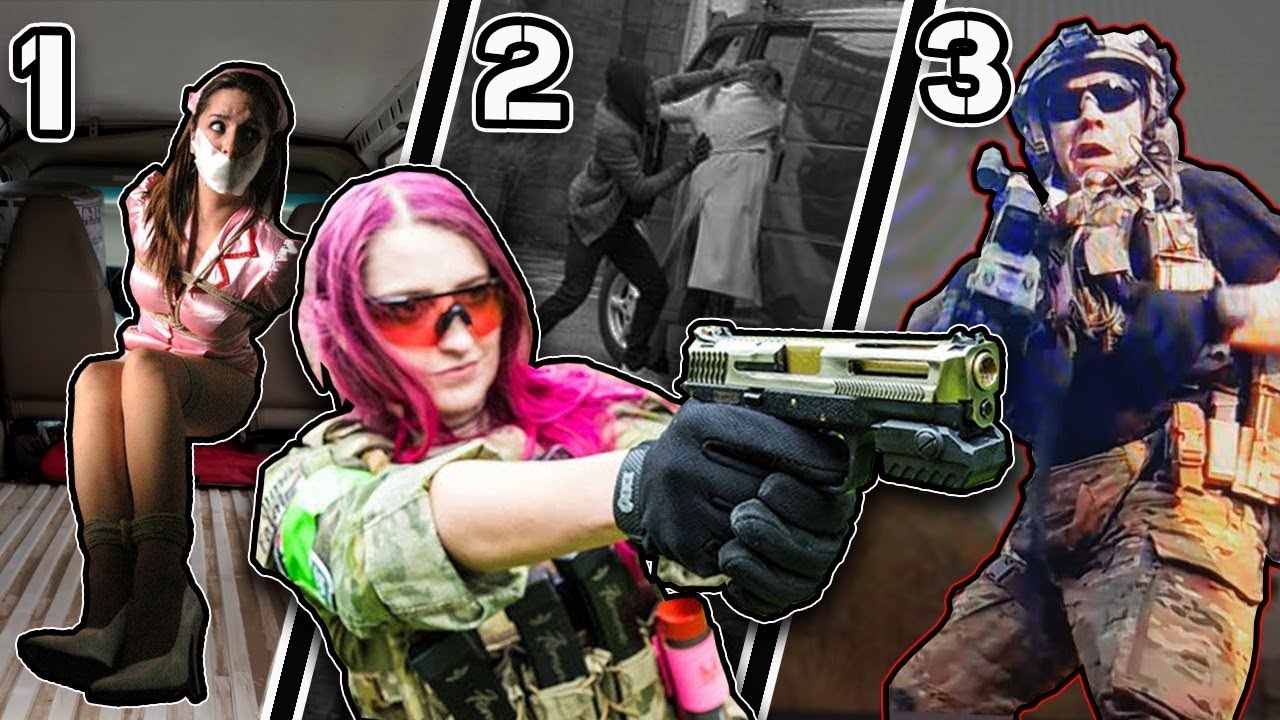 Airsoft Girl Gets CAPTURED...Then WRECKS Everyone! (Krytac MKII CRB ft. PTS Syndicate gameplay!)
