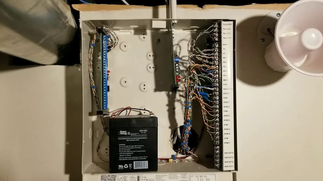 Networx Nx6 / Nx8 Battery Replacement and setting time and date.
