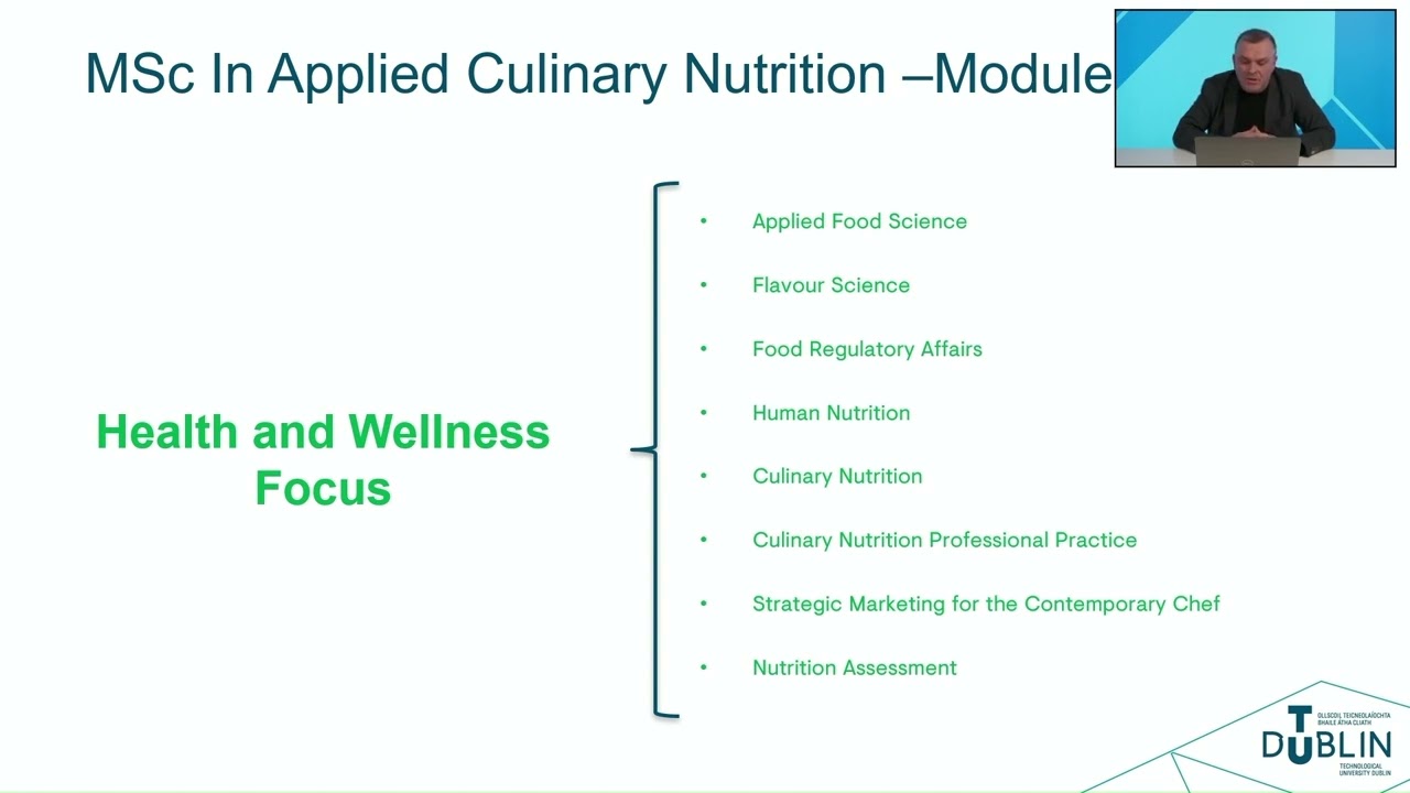 Postgraduate Courses in TU Dublin School of Culinary Arts & Food Technology