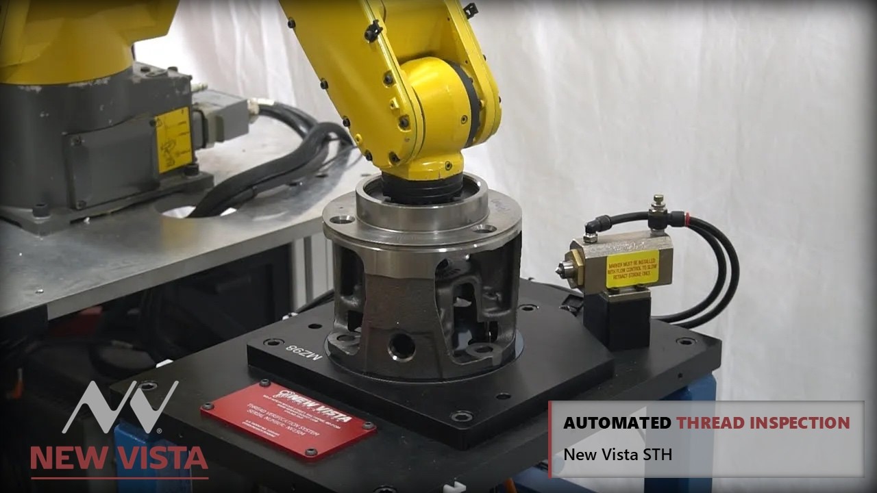 Automatic Thread Check Station - Robot Loading