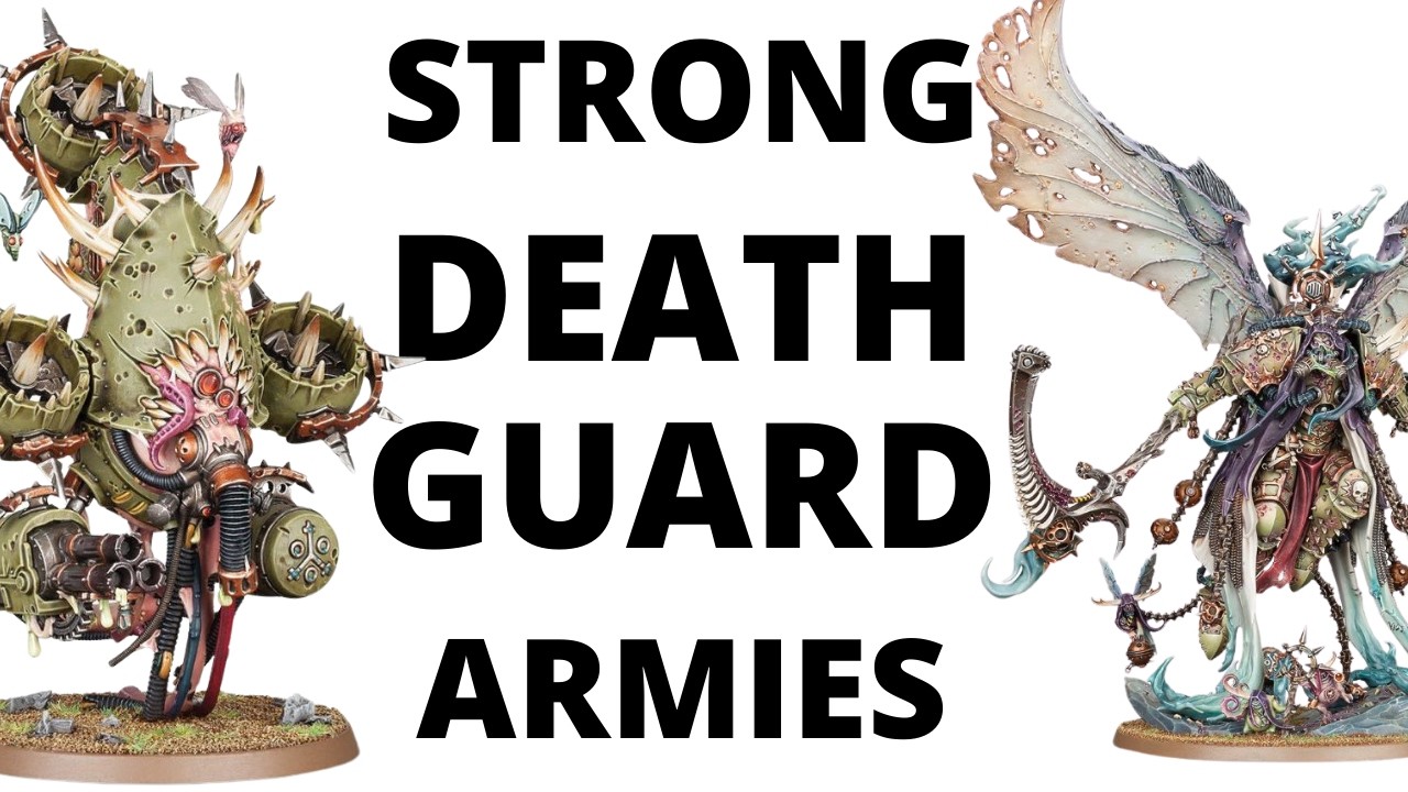 Death Guard are Winning BIG - Seven Strong Army Lists