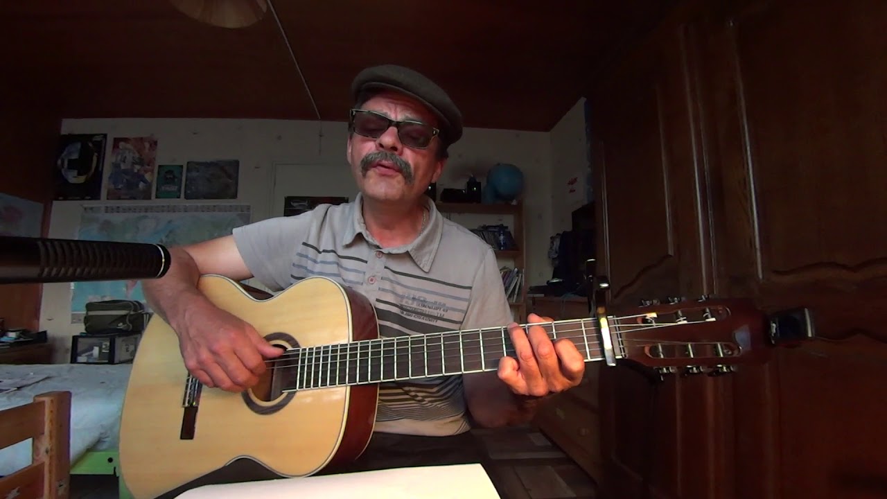 La java bleue LUCIENNE DELYLE / FREHEL cover guitare