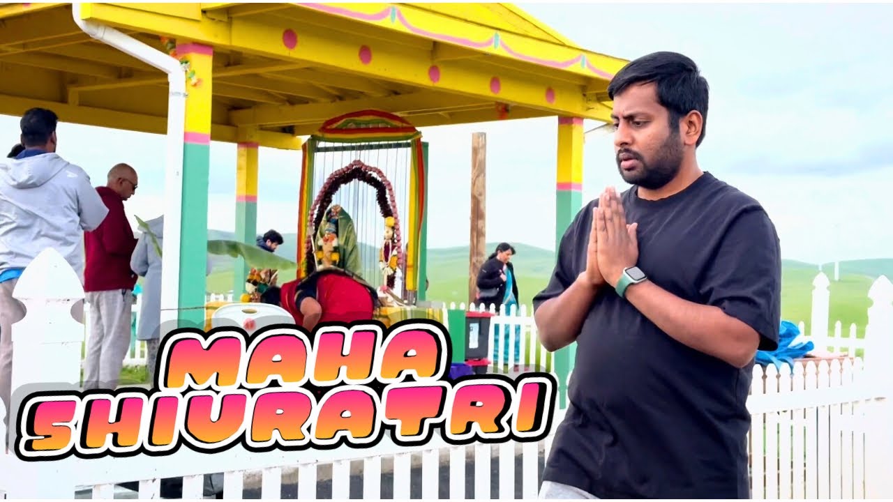 Maha Shivaratri Vlog. #shiv #reelsindia #omnamahshivaya #india #trending #telugu #trendingvideo #usa