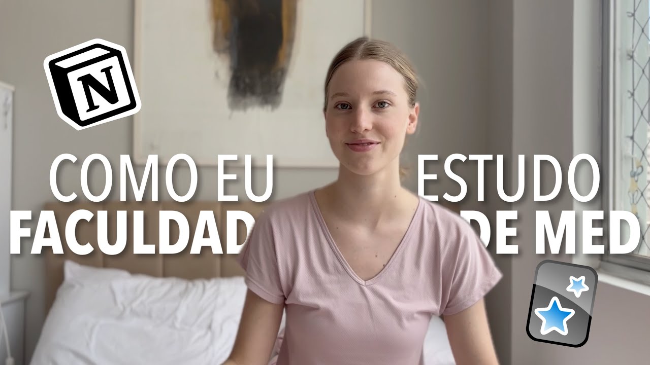 como eu estudo na faculdade de medicina - Notion, anki, anotações...