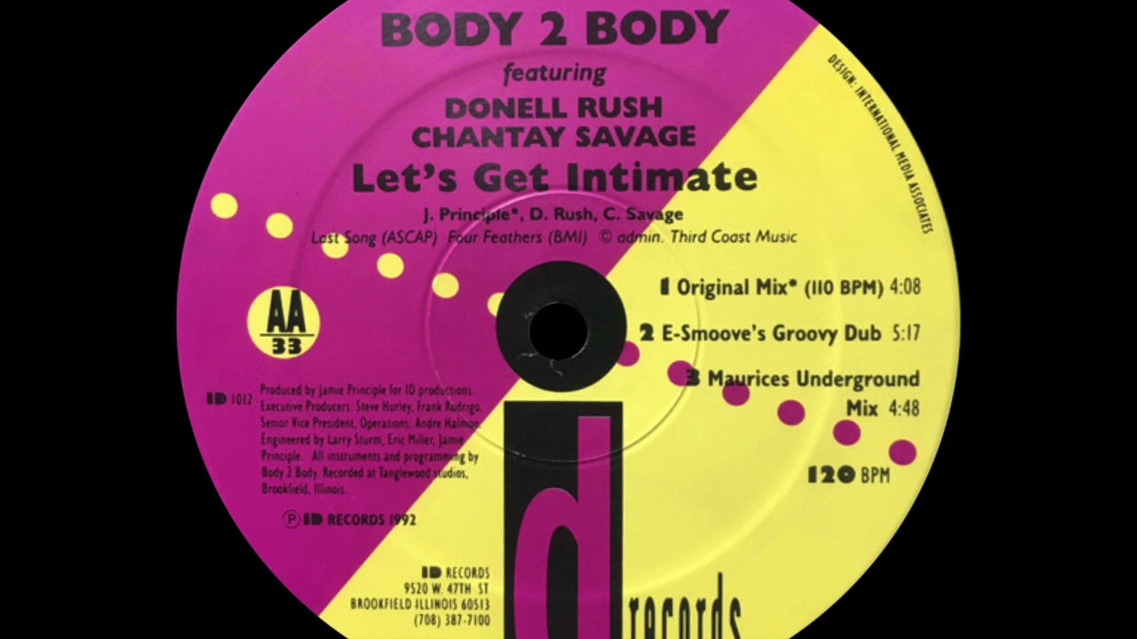 Body 2 Body - Let's Get Intimate (Original Mix) [+4BPM]