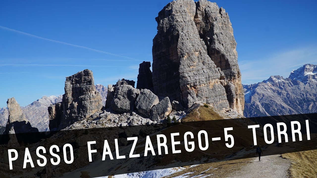 Da passo Falzarego alle CINQUE TORRI