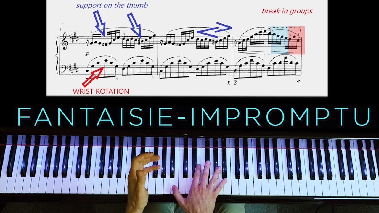 Tutorial: Fantaisie-Impromptu. Technique and Expressiveness