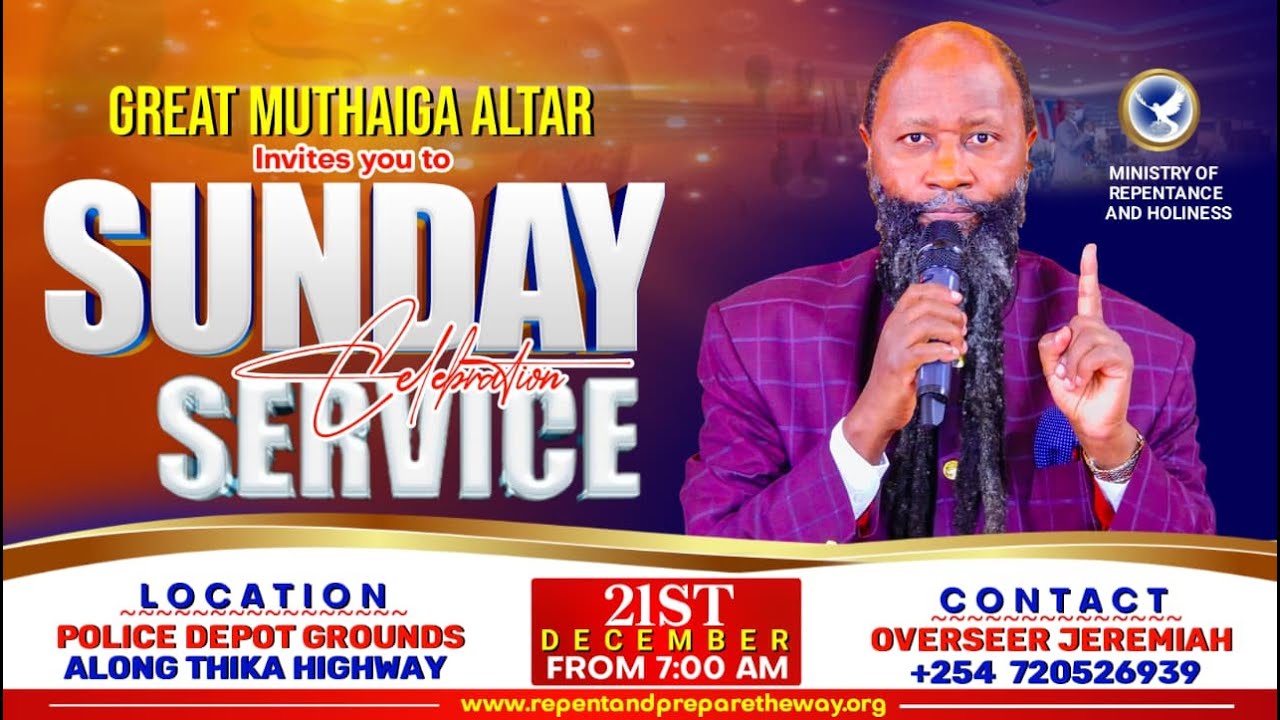 CELEBRATION SUNDAY SERVICE 21 TH DEC  2025