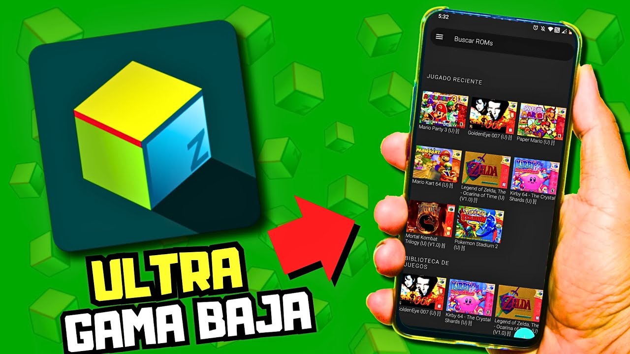 COMO INSTALAR y Configurar El MEJOR EMULADOR de N64 en Android - M64Plus FZ 😱