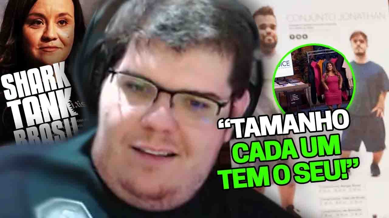 CASIMIRO REAGE: MARCA DE ROUPA PRA ANÃO NO SHARK TANK BRASIL | Cortes do Casimito