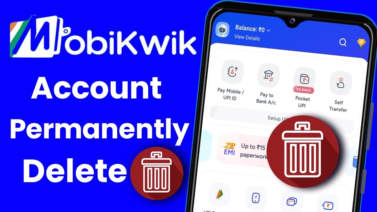 Mobikwik Account Delete Permanently 2026 | Mobikwik Account Kaise Delete Kare | Mobikwik Account 
