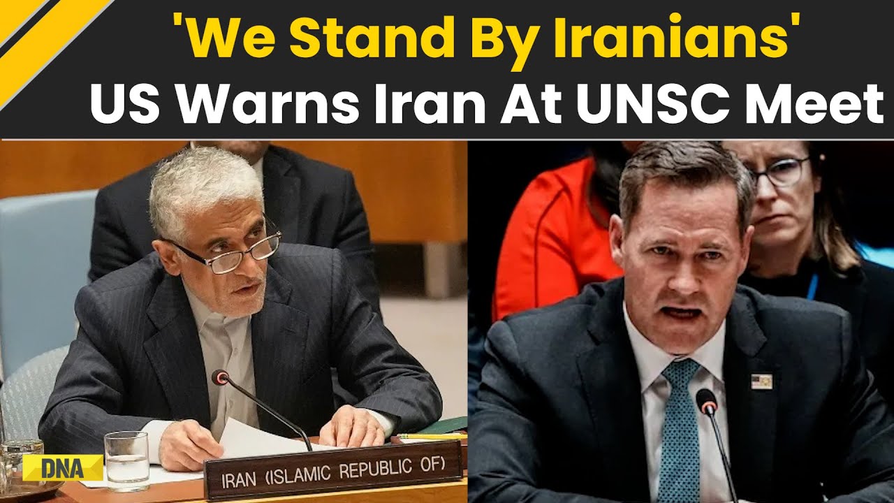 Iran Vs US: 'We Stand By The Iranians'; US Issues Strong Warning To Iran At UN Security Council Meet
