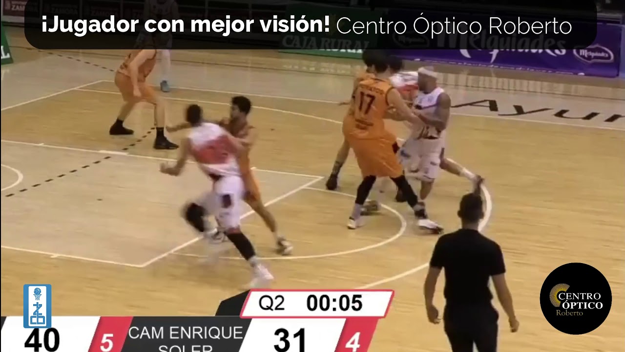 Jugador Mejor Visi&oacute;n Centro &Oacute;ptico Roberto J9: &iexcl;Pol Molins sin mirar!
