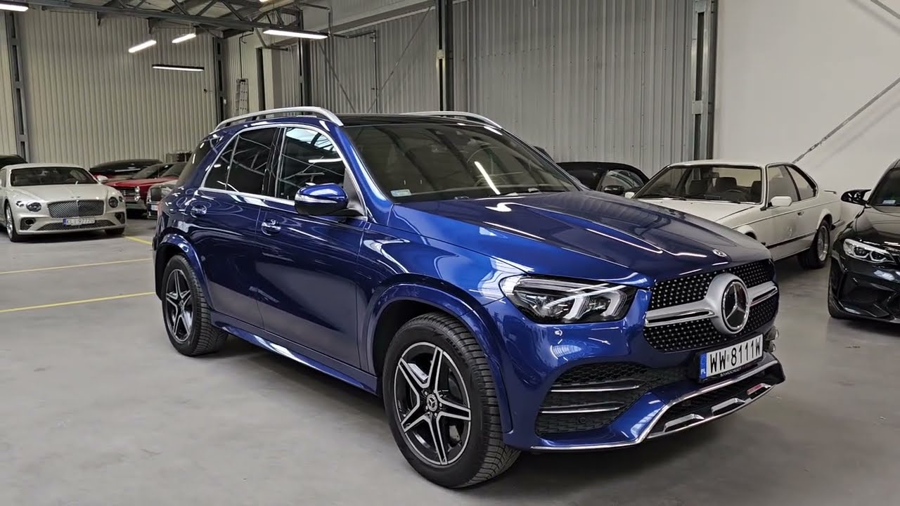 Mercedes-Benz GLE 450 4Matic 367 KM, 2021. Niemal pełne wyposażenie. Wideoprezentacja.