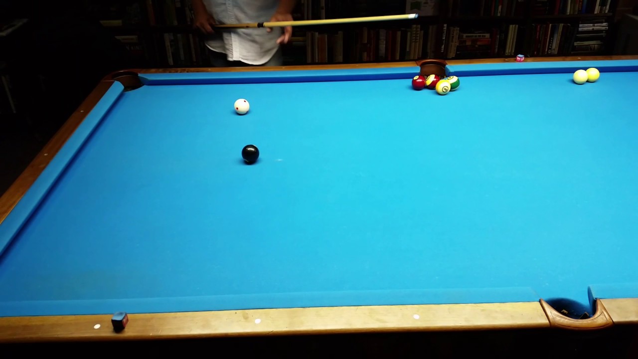 Banking using Poolology - Short bank shots