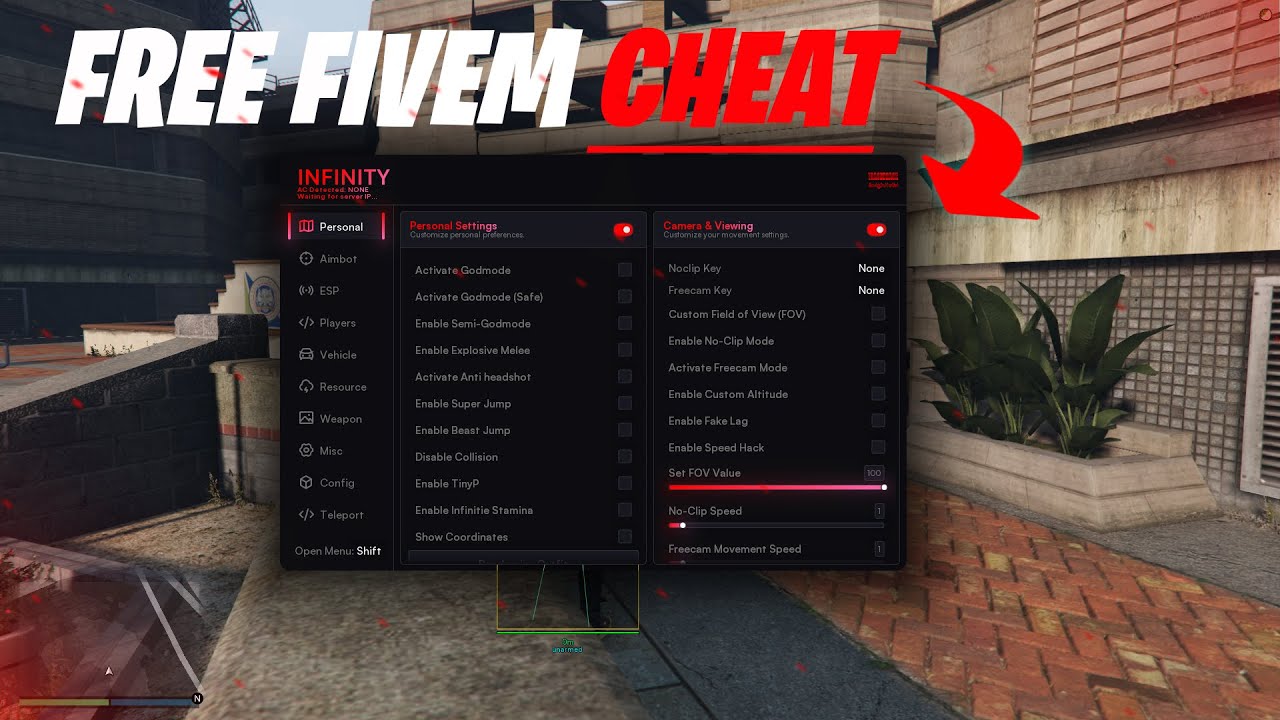FIVEM - FREE CHEAT (2025) 「UNDETECTED」🔫🌌