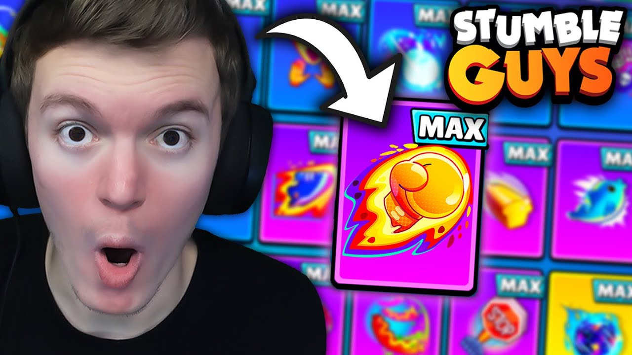 EVERY MAX LEVEL *ABILITY* IN STUMBLE GUYS!
