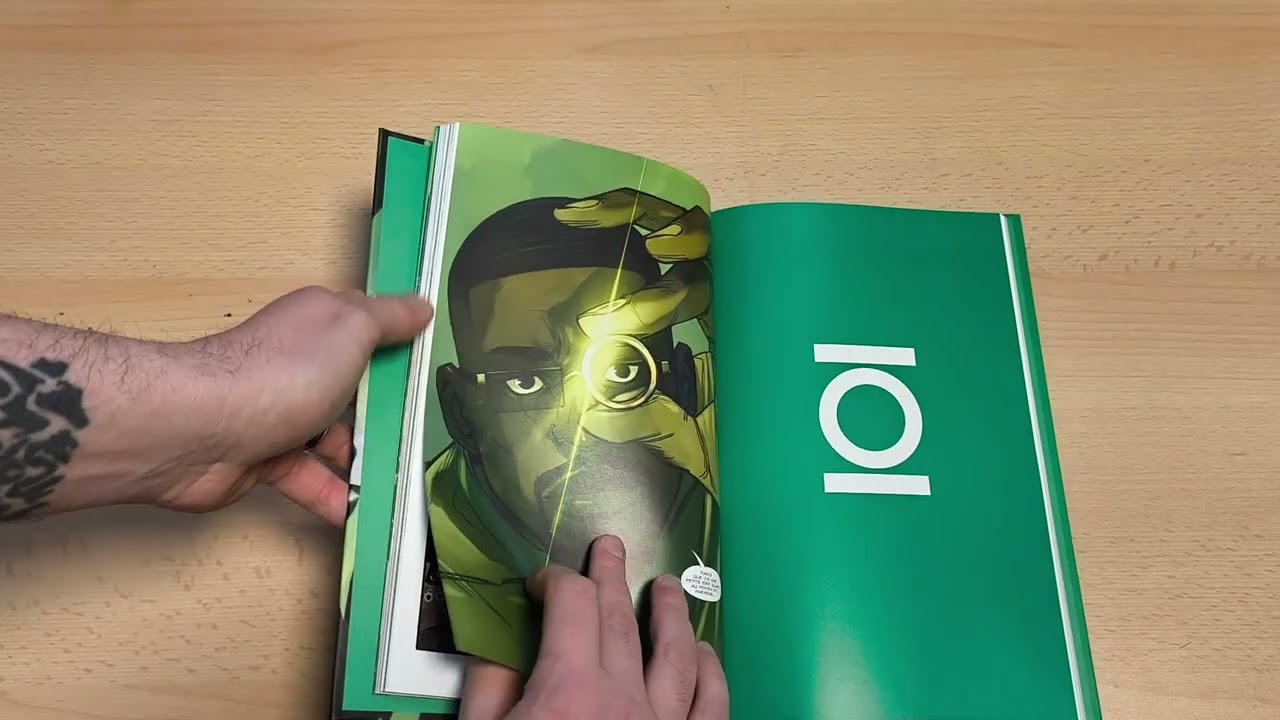 Présentation Absolute Green Lantern Tome 1
