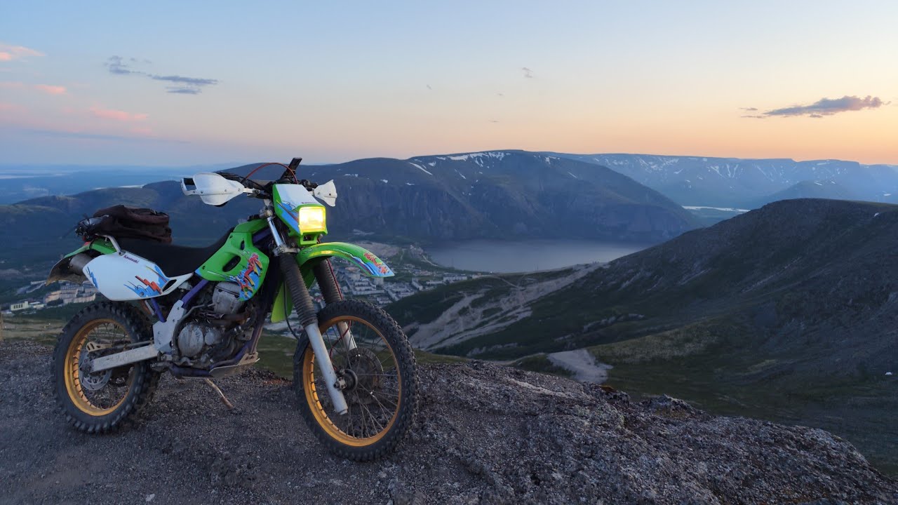 Обзор KAWASAKI KLX250. 