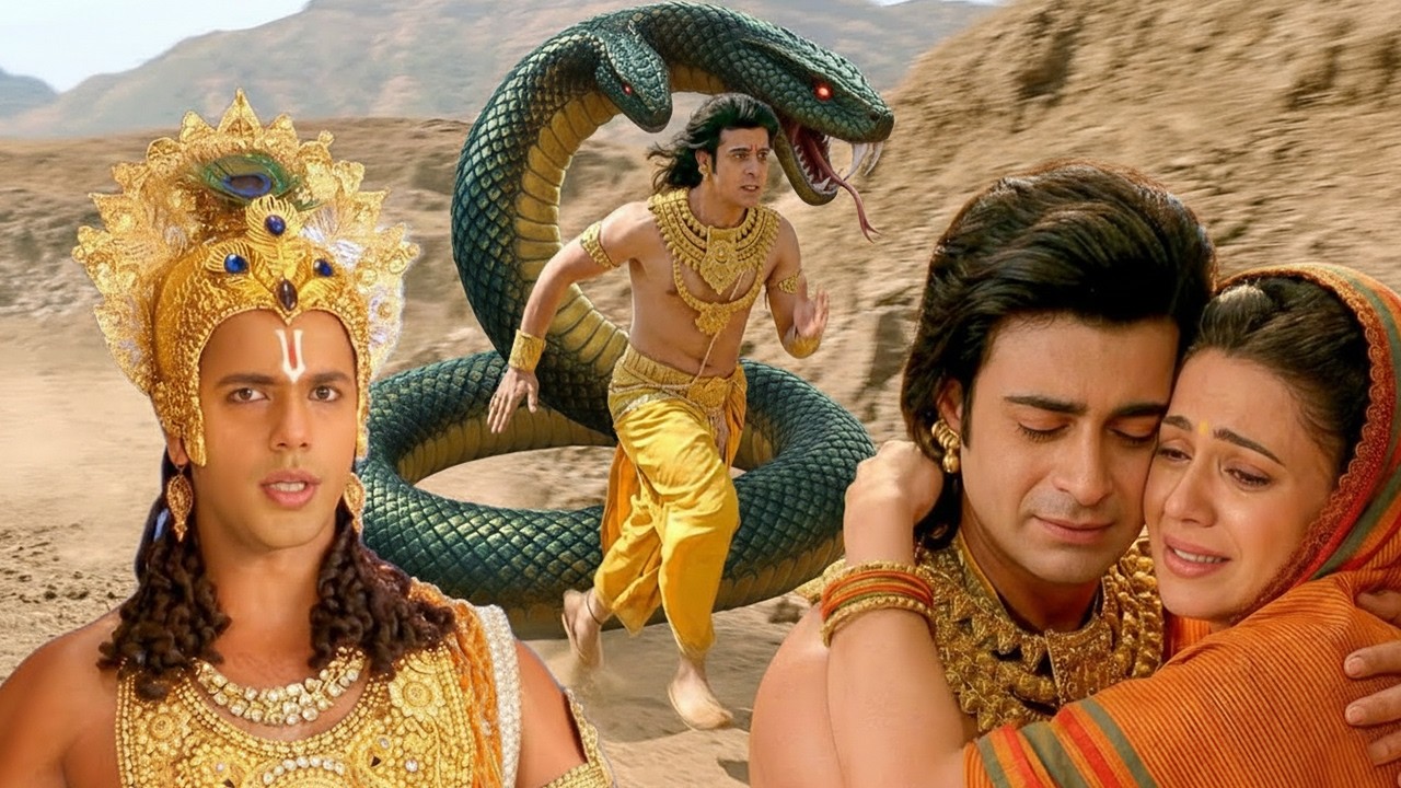 महाकायम बिसल सर्फ़ से बचने वासुदेव के पास आया कर्ण।  #mahabharatkarna Suryaputra Karna