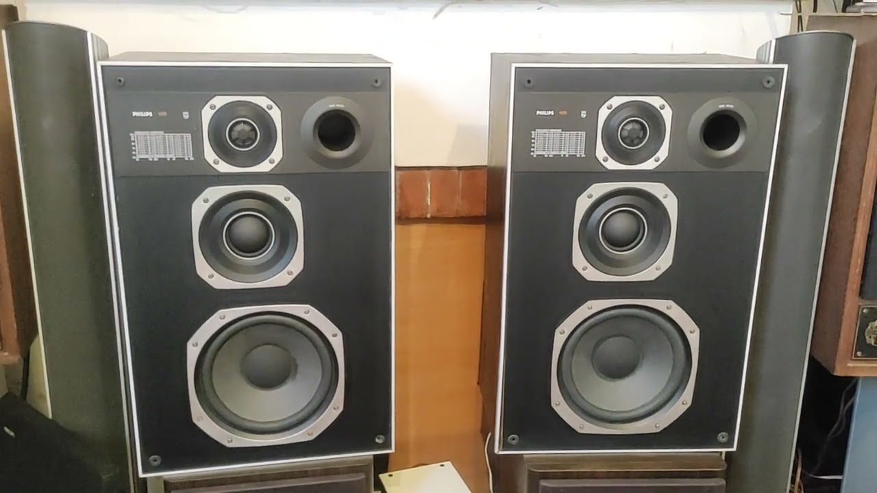 Philips altavoces vintage 