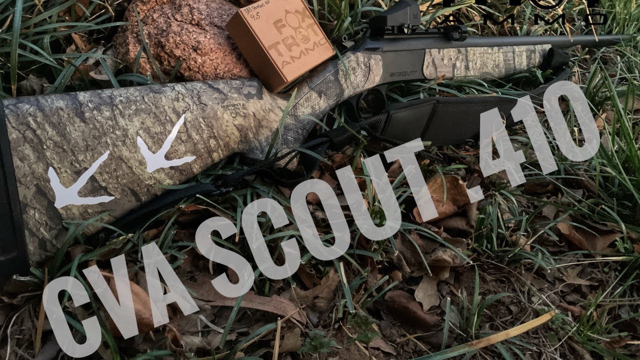 Cva Scout  410 PATTERN TEST